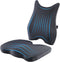 BUFORT Seat Cushion & Lumbar Support Pillow: Memory Foam Chair Pad Back Cushion