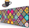 Desk Pad Mat Gaming Mouse Pads Set - XXL Large Mouse Pad with Coasters for Office & Home (31.5"x 11.8")