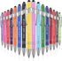 Sherr 80 Pcs Inspirational Motivational Quotes Ballpoint Pens Set, 5.6 Inch Metal Writing Pen with Stylus Tip