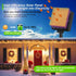 4-Pack 160FT 400 8 Brightever Solar Fairy Lights for Outside Waterproof, Total LED Solar Powered Outdoor String Light