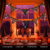 FFZZKJ 8 9.9FT 30LED Orange Lights for Halloween Lights String Garland Black Cloth with Timer Modes Battery