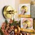 YOHOM Suction Cup Hooks for Shower Bathroom, 2 Golden Hooks for Inside Vacuum Windows