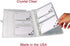 Mini Recipe Card/Photo Page Protector - 3 x 5 Sheet, 3 Hole Punched - Pack of 20