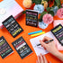 Inspirational Notepads - Mini Motivational Notebook, Small Pocket Journal Notepads, 12 Styles, 96 Pieces