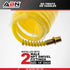 ABN Recoil Hose, 1/4in x 50ft Portable Polyurethane Coil Hose for Air Compressor