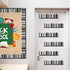 65.6 FYSUIMU Ft Back to School Bulletin Board Border Black White Book Bookshelf Die Cut Border Trim Roll for First Day