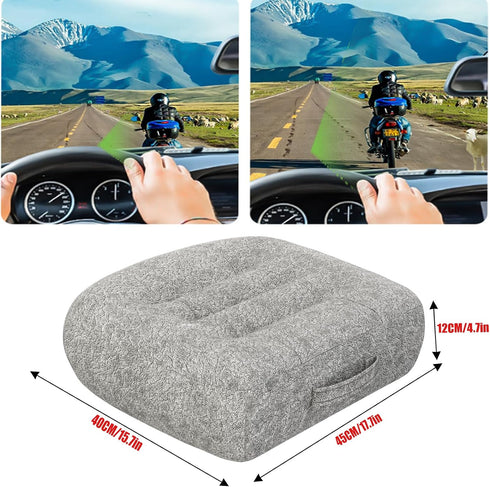 YITONGXXSUN 12cm/4.7in,Plush Super Thicken Car Seat Cushion for Adults-Car Booster Seat for Short Drivers-Increase The