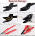 Strapping Cutter Banding Tool, 12" Heavy-Duty Cutter for Steel, Iron, PET, PP Banding, High-hard Steel