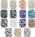 YOUSHARES 220 Slots Colored Pencil Case Organizer with Zipper, Cartoon Owl Design