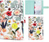 Business Card Holder, PU Leather Credit Card Holder for Women, Name ID Cards Book Case Organizer with 96 Card Slots (Up