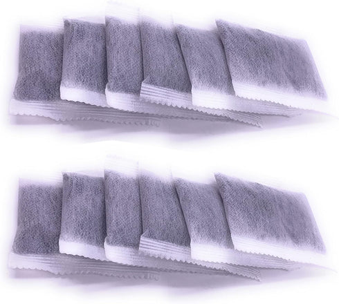 Xcivi Replacement Activated Charcoal Filters (12) for Megahome and Other Countertop Water Distillers