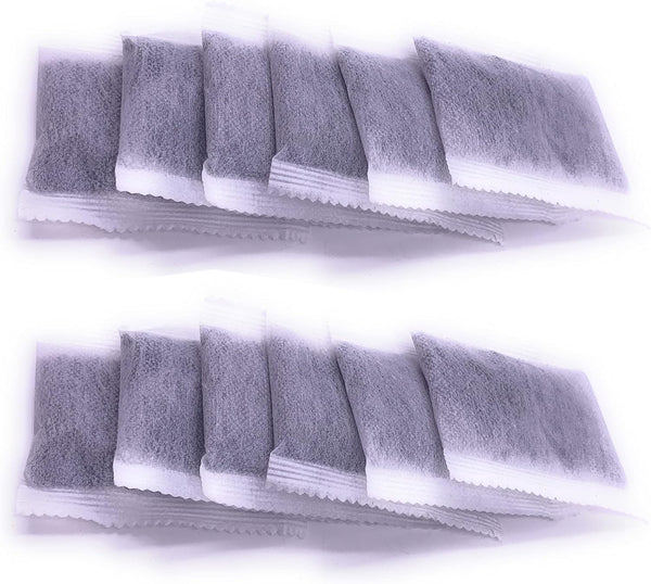 Xcivi Replacement Activated Charcoal Filters (12) for Megahome and Other Countertop Water Distillers