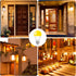 EvaStary Yellow LED Light Bulb, 6W LED Bug Light Bulbs, 40W Equivalent, A19 LED Amber, 4 Pack
