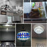 ALIDE E14 Bulbs 4W 40 Bulbs 0.65*2.28 inch,120V 220V, 6000K E14 Bulb Pendant,Non-dimmable,10 Pack LED Equal Watt