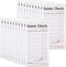 Stock Your Home Black+White Guest Check Books for Servers (20 Pack) Server