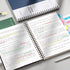 EMSHOI A4 Spiral Notebook, 11.2" X 8.27", College Ruled Lined Journal, 300 Pages/150 Sheets, Easy Tear Perforated