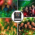 bubusan 60 (DF-R10) Sound Activated Party Lights - Patterns Mini DJ Disco Ball Strobe Stage Light, USB Powered RGB LED