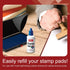 Shiny SHI-40604 Self-Inking Stamp Refill Ink, 2oz, Red Ink