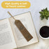 Tree of Life Leather Bookmark Handmade - 2 Genuine Leather Bookmarks with Unique Design for Book Lovers
