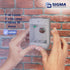 Sigma Electric 14251WH 1/2-Inch 4 Hole 1-Gang Box, White Sigma Engineered Solutions
