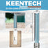 1/2" 1/2" 2-1/2" KEENTECH Carbide Tipped Extra Long Straight Router Bit for Woodworking, Shank, Cutting Diameter x
