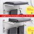lanliebao 20-30 Inche 304 3M 2-Tier Towel Bars Retractable Stainless Steel Bath Towel Rack Strong Adhesive Bathroom