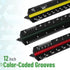 Mr. Pen Architectural Scale, 12 Inch Black Scale Ruler for Contractors and Architects