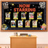 Movie Star Bulletin Board Set, Now Starring Classroom Decor with DIY Photo Crafts and Film Tickets Cutouts