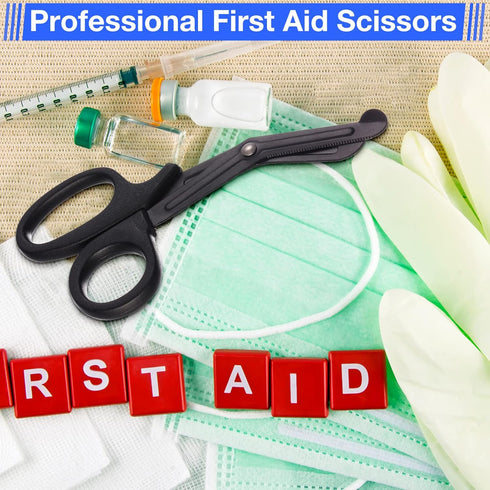 20 Pack Medical Scissors Badge Scissors for Nurses, Stainless Steel Blades Emergency Bandage Shears, 6 Inch
