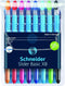 Schneider Slider Ballpoint Pen, Extra-Bold 1.4 mm, Assorted Barrel and Ink Colors, 8/Pack