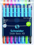 Schneider Slider Ballpoint Pen, Extra-Bold 1.4 mm, Assorted Barrel and Ink Colors, 8/Pack
