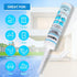 Weatherproof Sealant, Waterproof Caulk & Seal, Pack of 2, White
