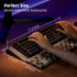 Ergonomic Keyboard Riser with Wrist Support Pad for Office and Home Use