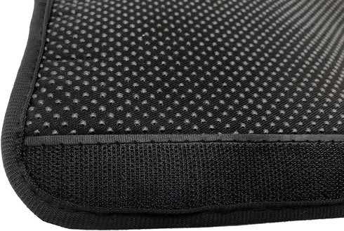 Wanty 2 Pieces Home Office Polyester Armrest Slipcovers, Durable Machine Washable (Black)