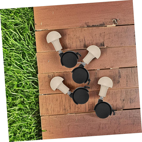 4pcs HANABASS Pet Cage Casters with Swivel Design Easy Mobility Wheels for Cat Crates Sturdy and Secure Rolling Cart