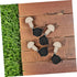 4pcs HANABASS Pet Cage Casters with Swivel Design Easy Mobility Wheels for Cat Crates Sturdy and Secure Rolling Cart