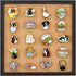 BENECREAT Square Cork Board Bulletin Display Board, Wall Mounted for Home & Office Decor