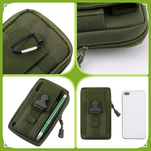 Eaasty 5 Pcs Waterproof Notebook, Tactical 3 x 5 Inch Pocket Notebook with Metal Weatherproof Pen for Outdoor Activities