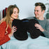 CloudBliss Gel Seat Cushion - Cooling Gel Enhanced, Memory Foam, Ergonomic Seat Cushion for Long Sitting for Office