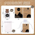 Qpige 30 Men(Circle-30) Bulk Have a Little Faith Card Christian Gifts for Women, School Church Wedding Baptism Unique