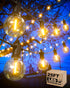 Zuske Outdoor String Lights, 25FT Patio Lights with 13 Shatterproof G40 Globe