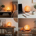 SAF Naturals 6 Inch Dimmer Himalayan Natural Salt Lamp, Globe Shape, Diameter, with Cable