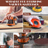Jamiikury Set, 5 Inch 40/60/80/100/120/180/240/320/400/600 Pack 200 Sanding Discs Orbital Sander Sandpaper Hook