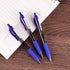 G-103 50 Pack Retractable Gel Pens - 0.5mm Fine Point Blue Ink for Smooth Writing in School and Office