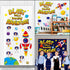 Outer Space Bulletin Board Classroom Decorations Set - Galaxy Planet, Spacecraft, Astronaut Paper Cutouts for