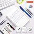 Retractable Gel Pen Refills, Shuttle Art 30 Pack Blue Rollerball Gel Ink Pens, 0.7mm Fine Point for Writing Journaling