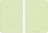 Rite in the Rain Weatherproof Soft Cover Pocket Notebook, 3.5" x 5", Green Cover, Universal Pattern (No. 954)