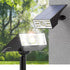Solar Spot Lights Outdoor, 2 Pack Outdoor Solar Lights for Yard Waterproof,