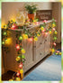 8.5Ft Summer 10 Beach Hawaiian String Lights Outdoor with LED Flamingo Pineapple Palm Tree Lights, Plug in Tropical