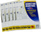 C-Line Business Card Holder Pages, Poly Without Tabs, 20 Cards/Page, 11 x 9 Inches, 5 Packs of 10 (61217-5)
